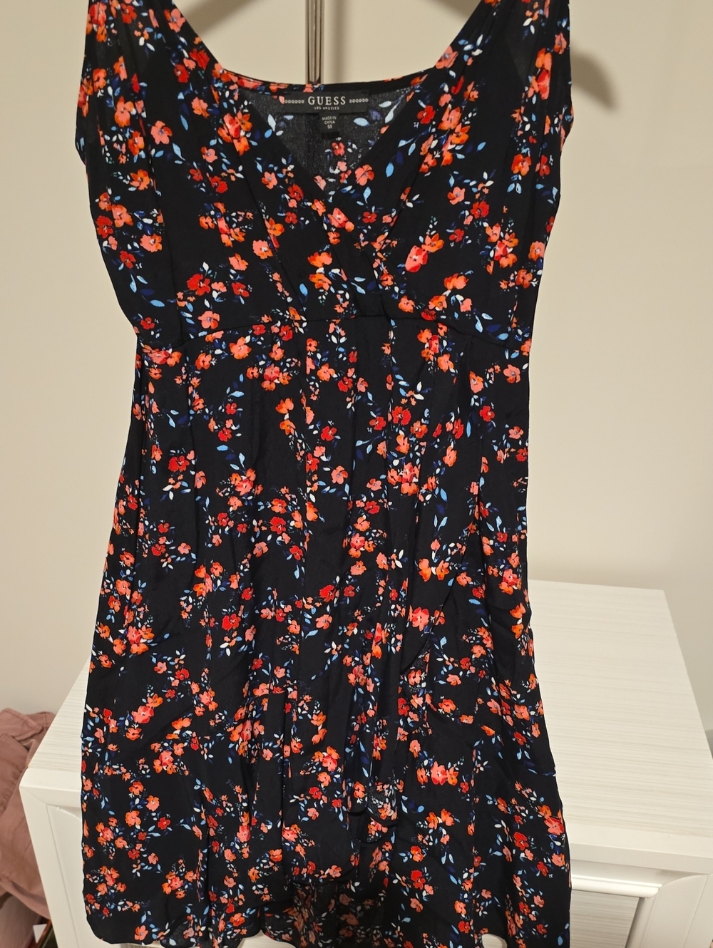 GUESS Black Floral Dress
